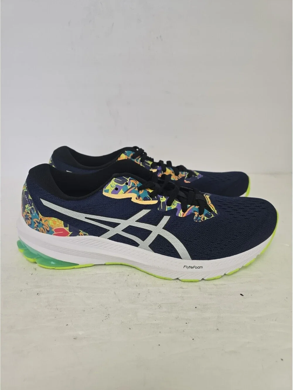 Asics Men's 101B676 Gel Gt - 1000 Running Shoe Blue Multi Size 10M